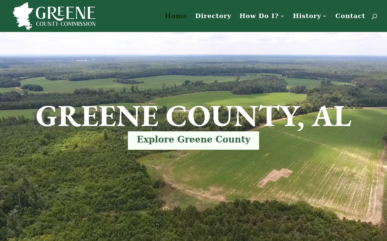 Greene County court records county commission homepage