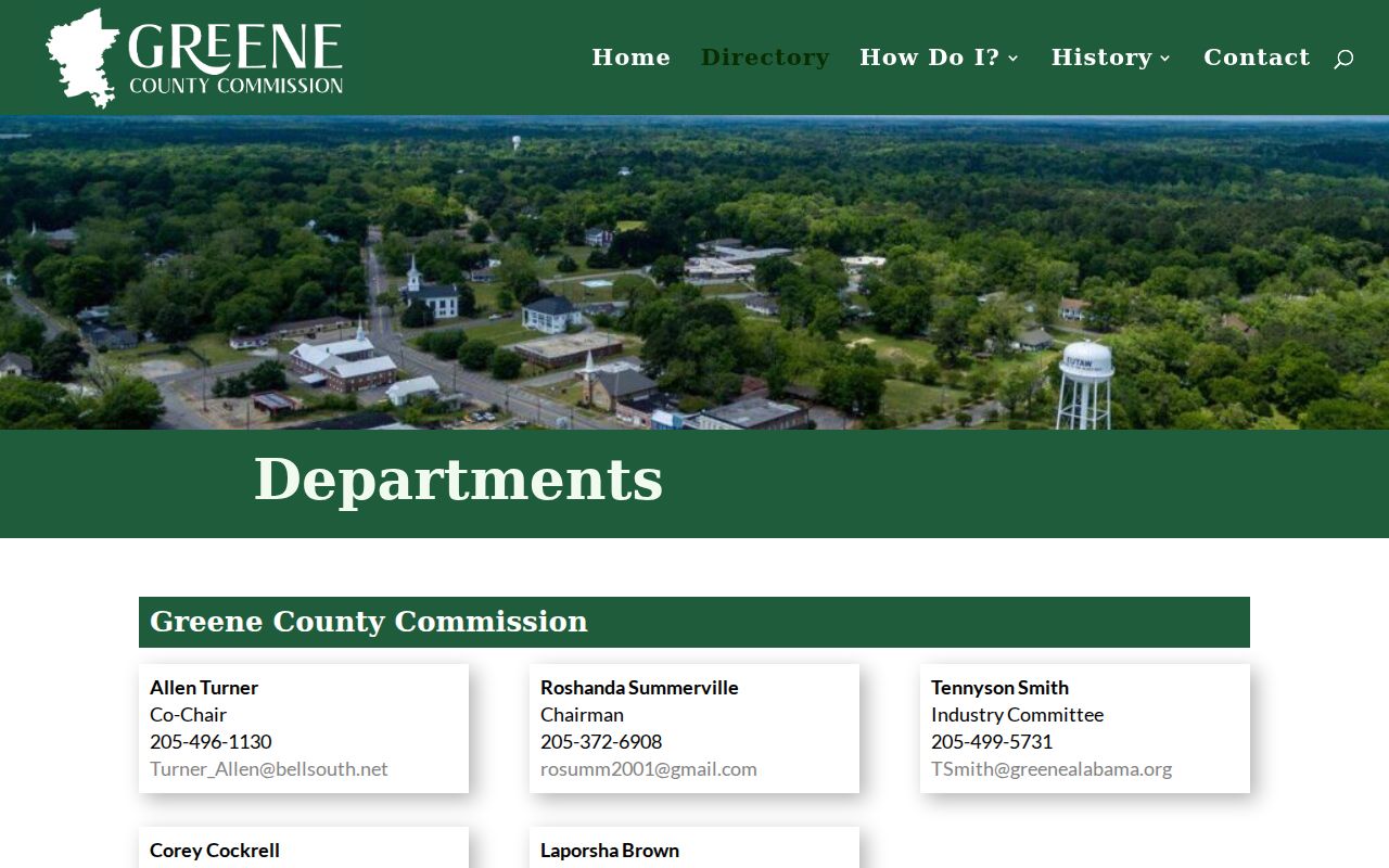 Greene County Circuit Clerk records county directory