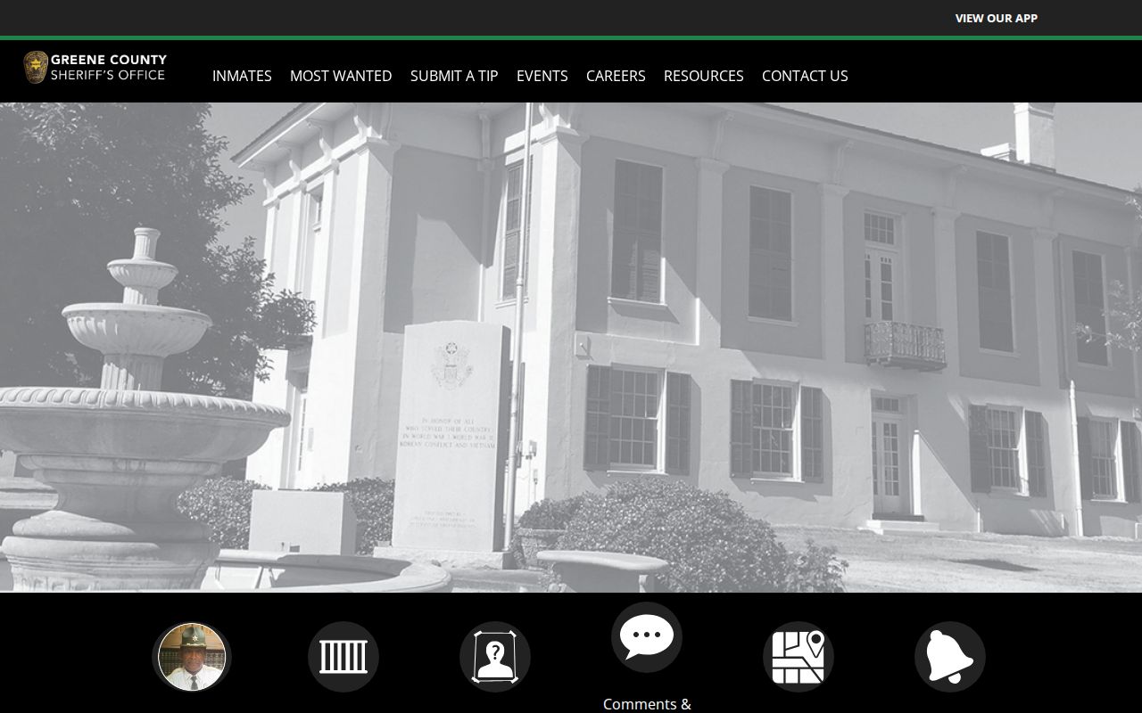 Greene County arrest records sheriff site for court charges