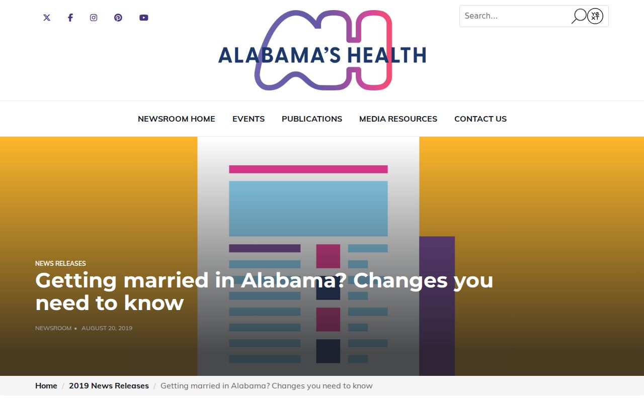 Greene County marriage records Alabama 2019 marriage certificate process change